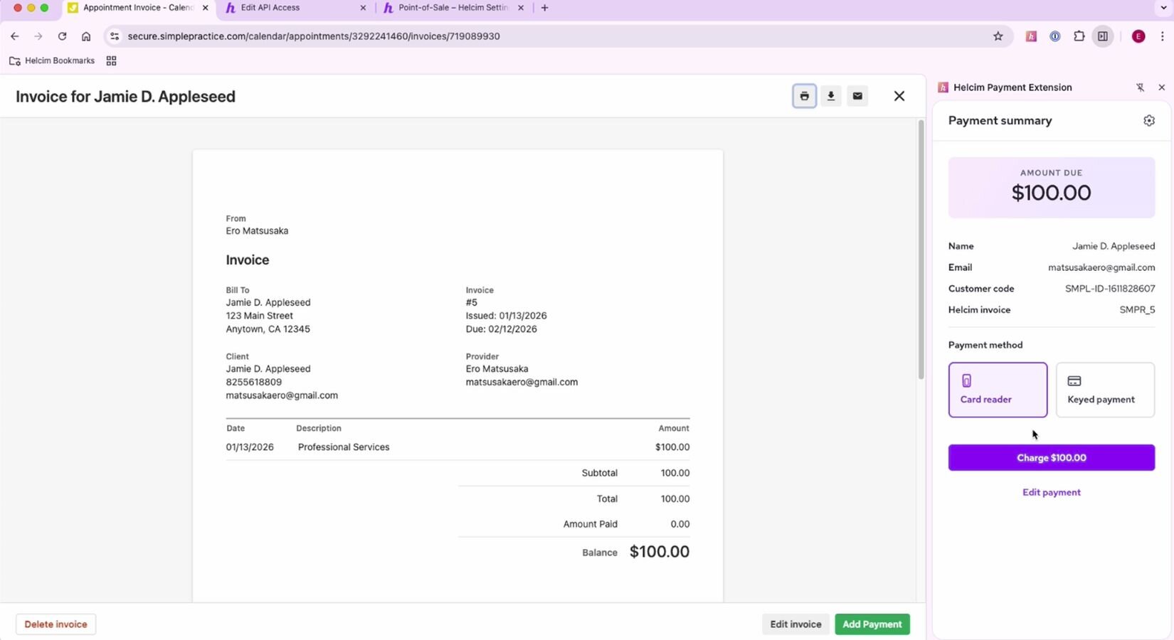 Screenshot 3 of SimplePractice
