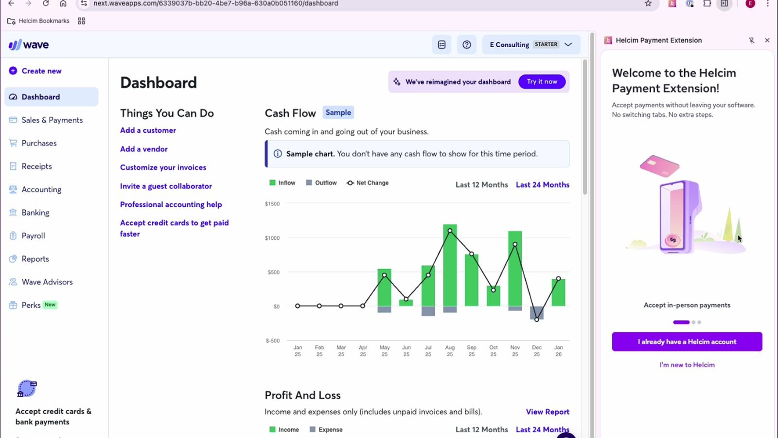 Screenshot 1 of Wave Accounting