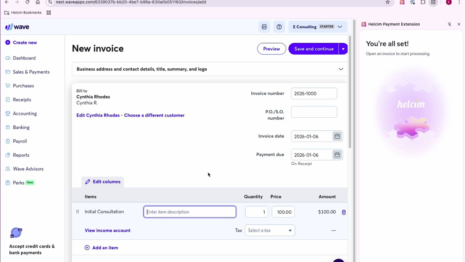 Screenshot 2 of Wave Accounting