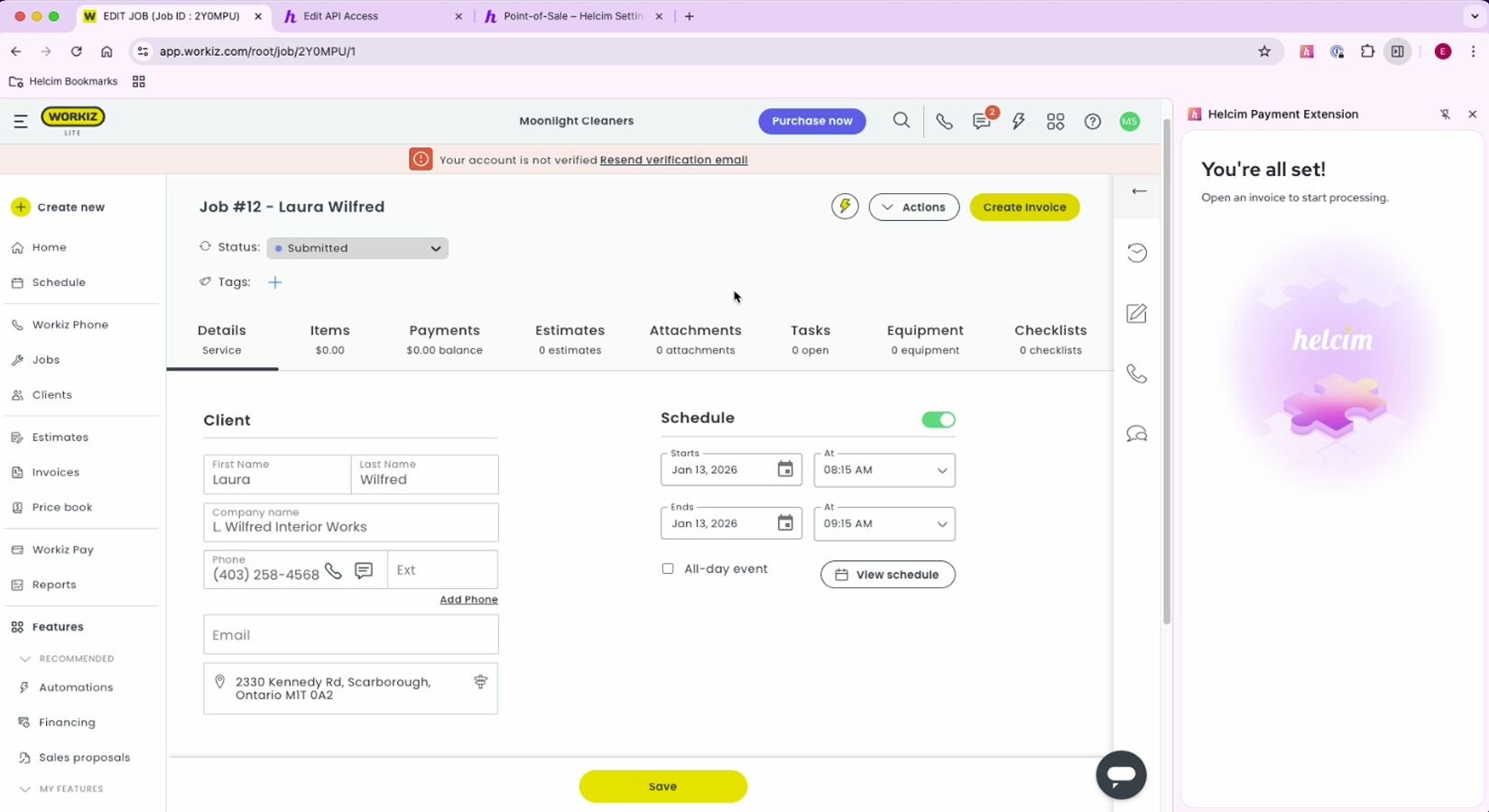 Screenshot 2 of Workiz