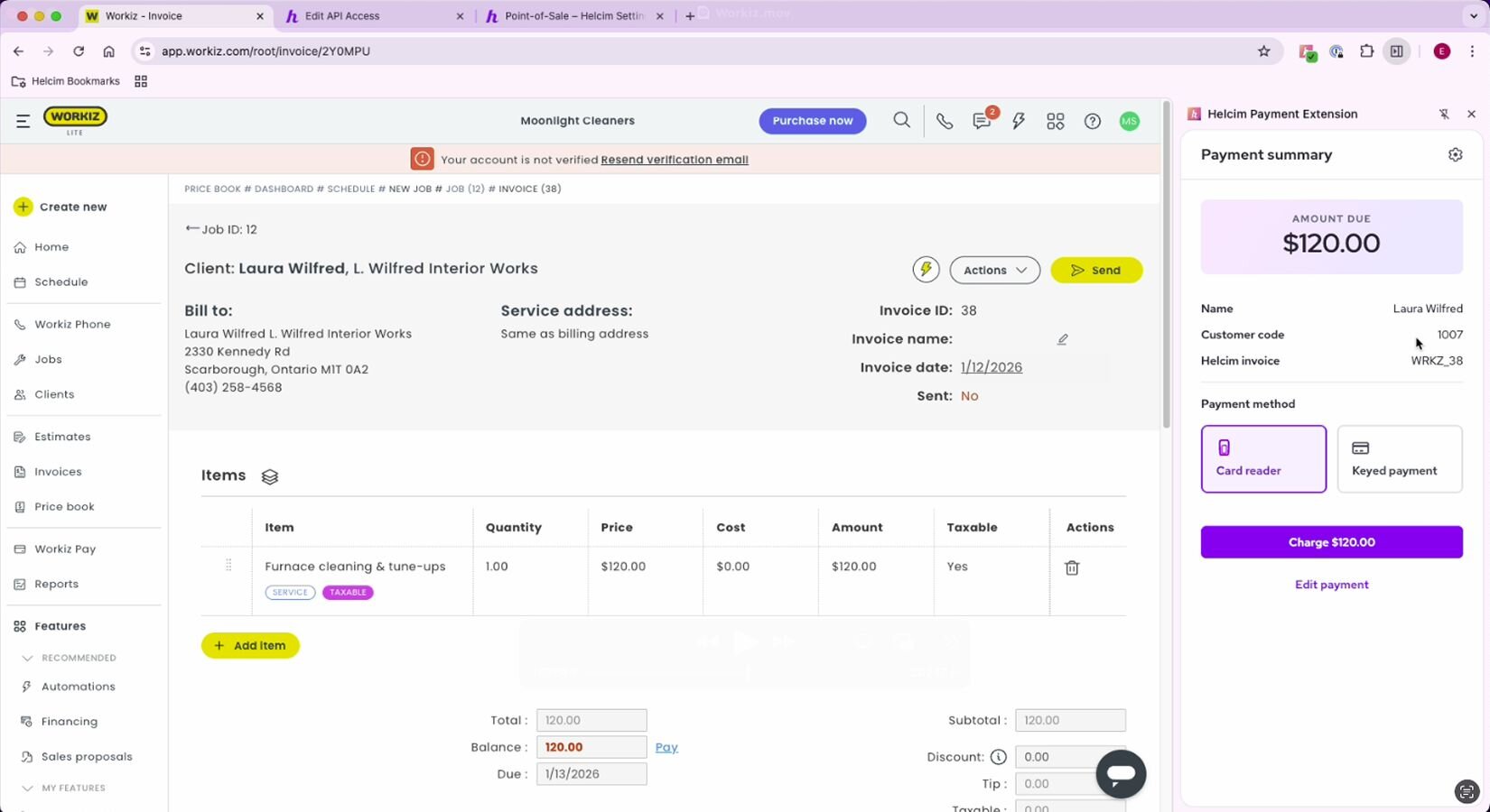 Screenshot 3 of Workiz