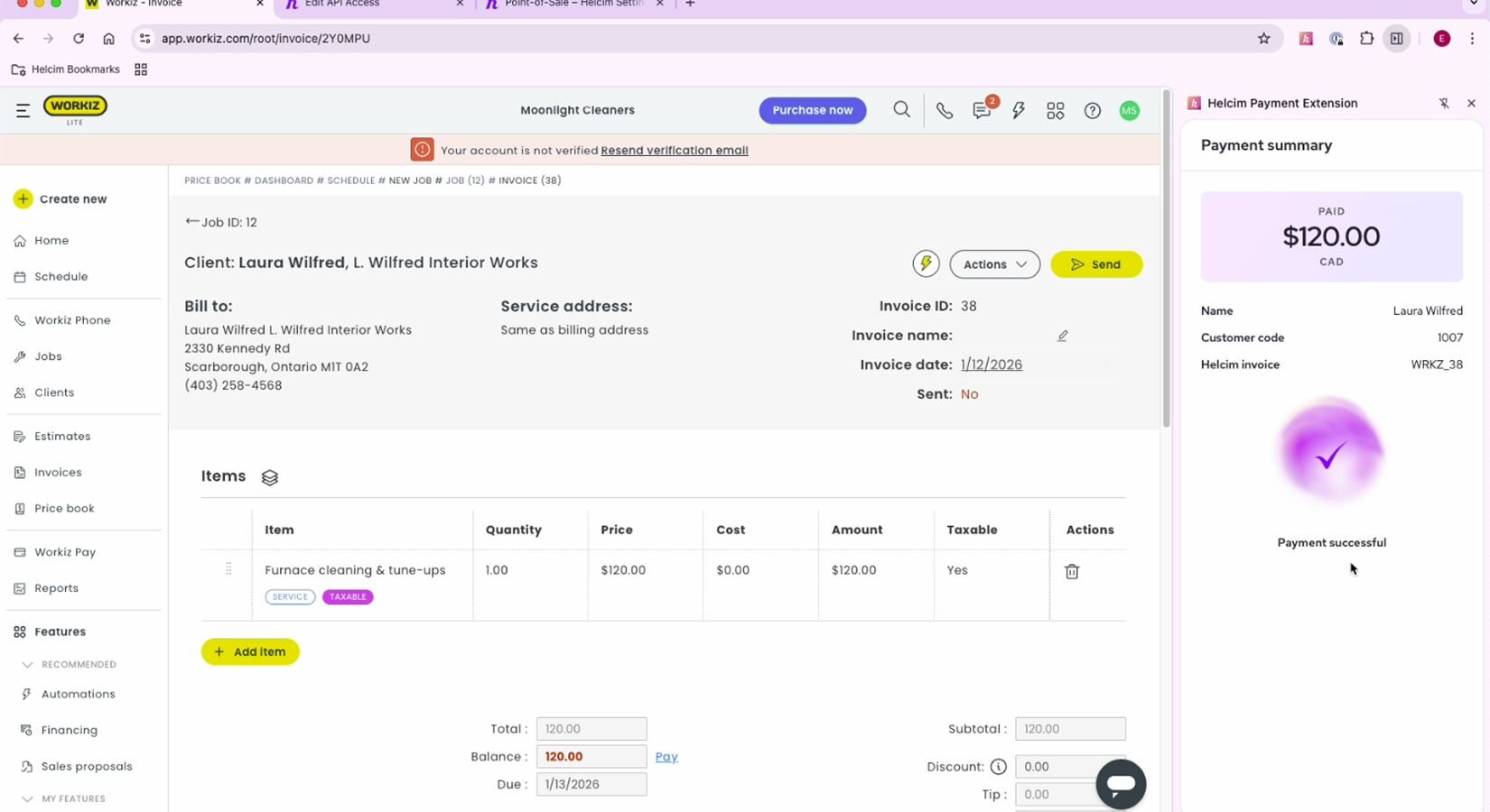 Screenshot 4 of Workiz
