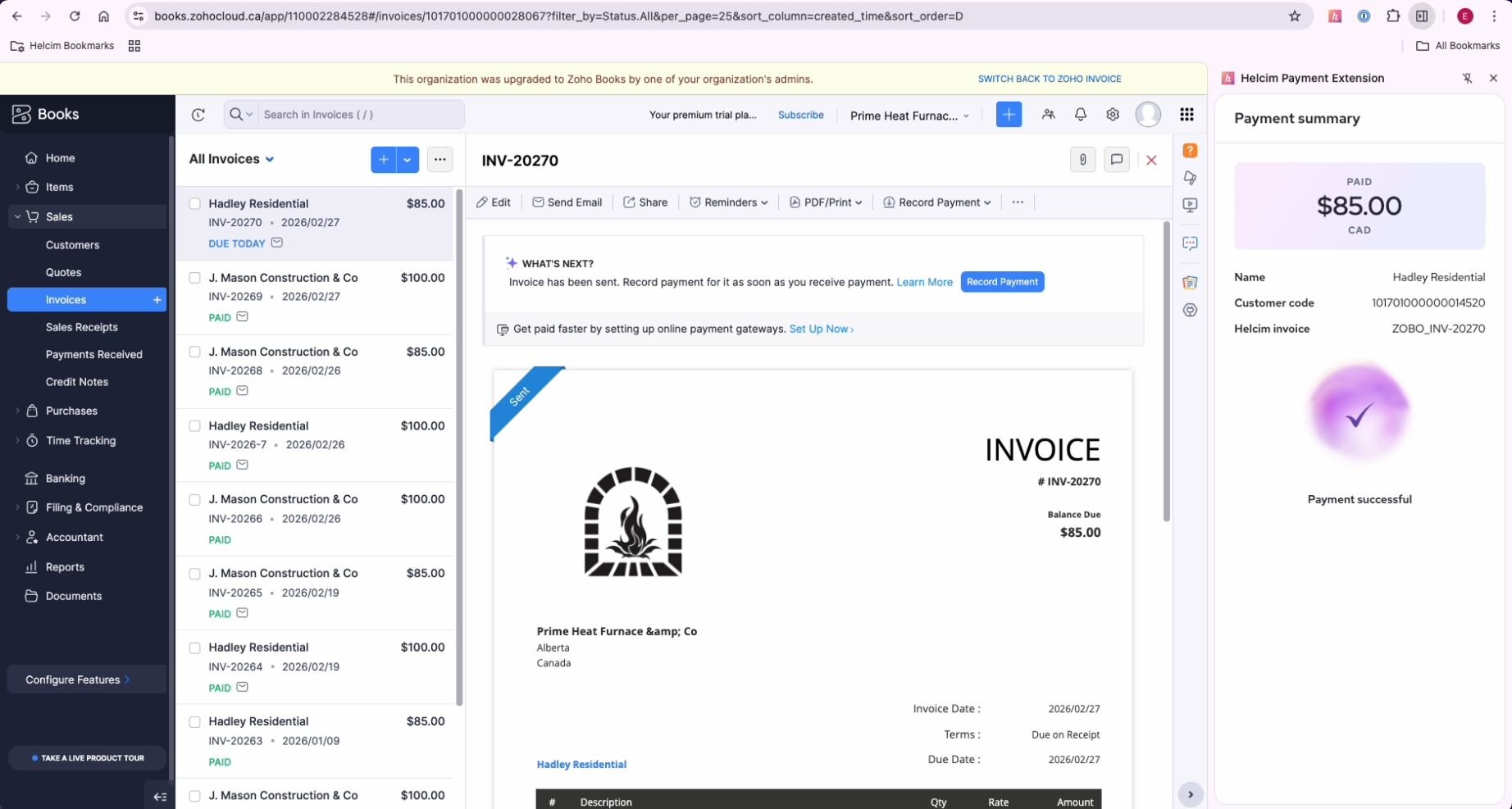 Screenshot 5 of Zoho Books