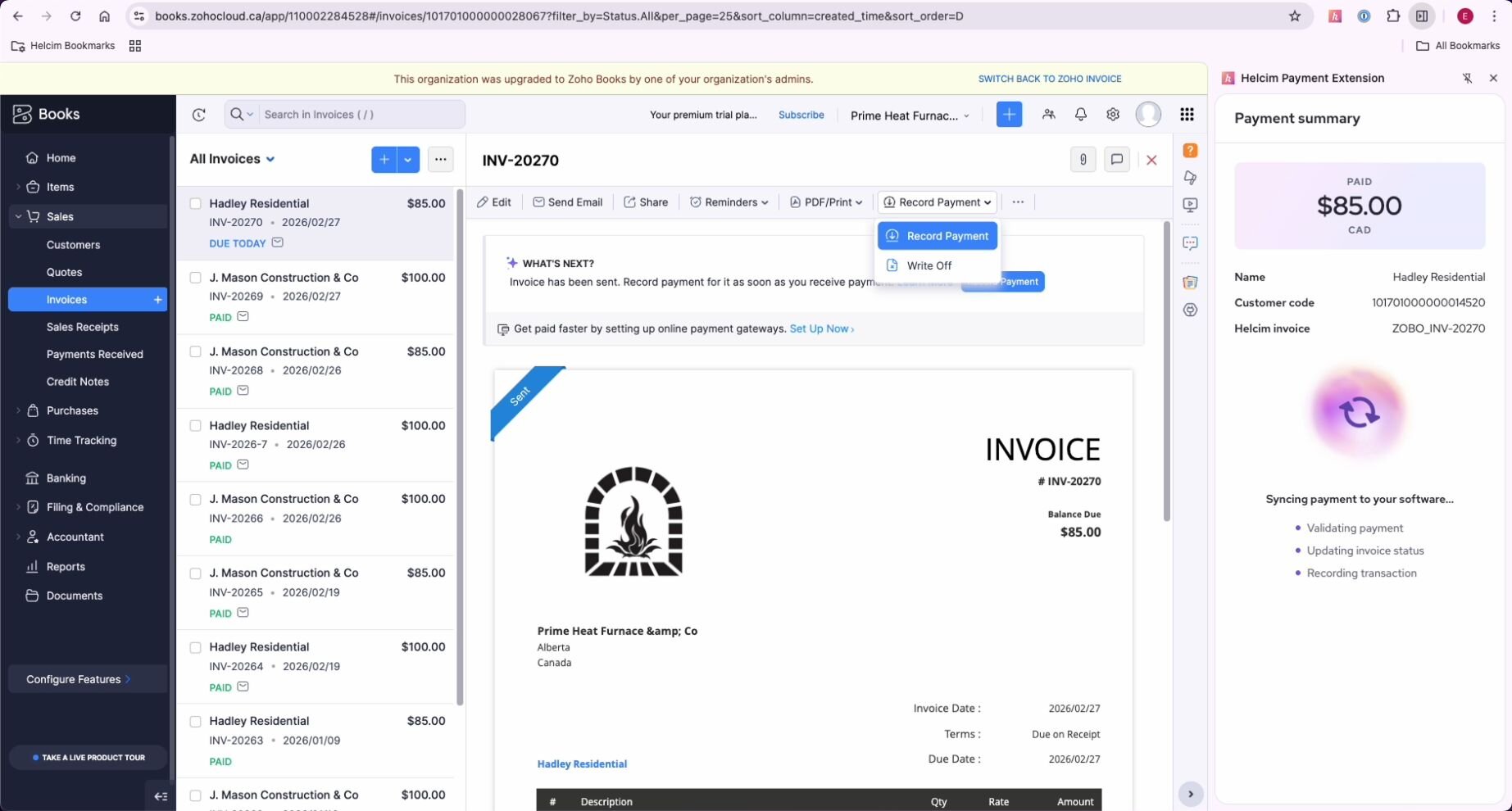 Screenshot 6 of Zoho Books