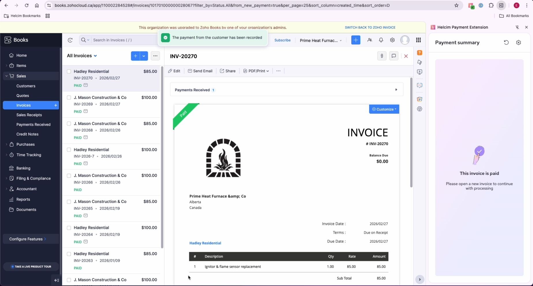 Screenshot 7 of Zoho Books