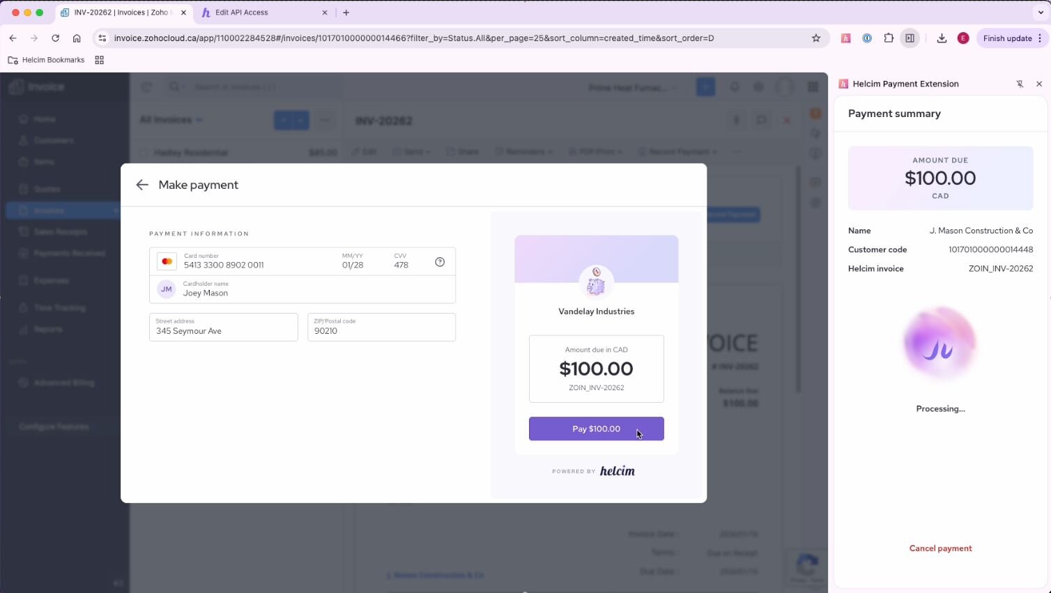 Screenshot 4 of Zoho Invoice