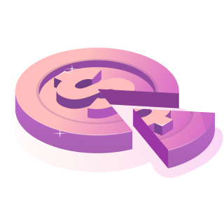 Easily process partial payments
