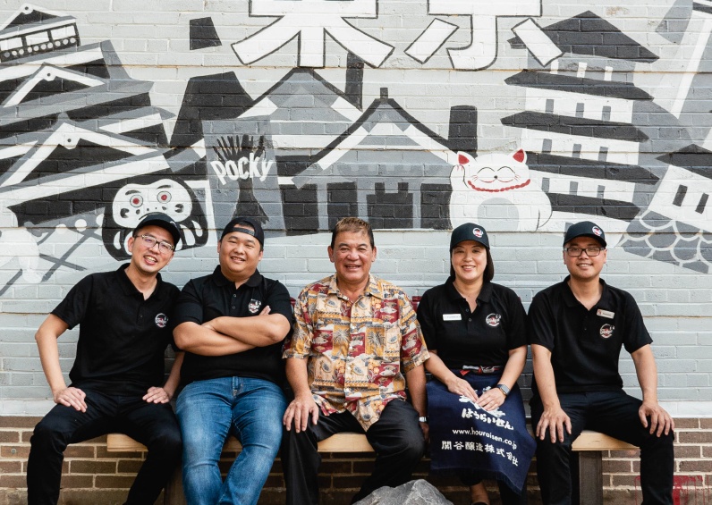 Kinjo sushi team