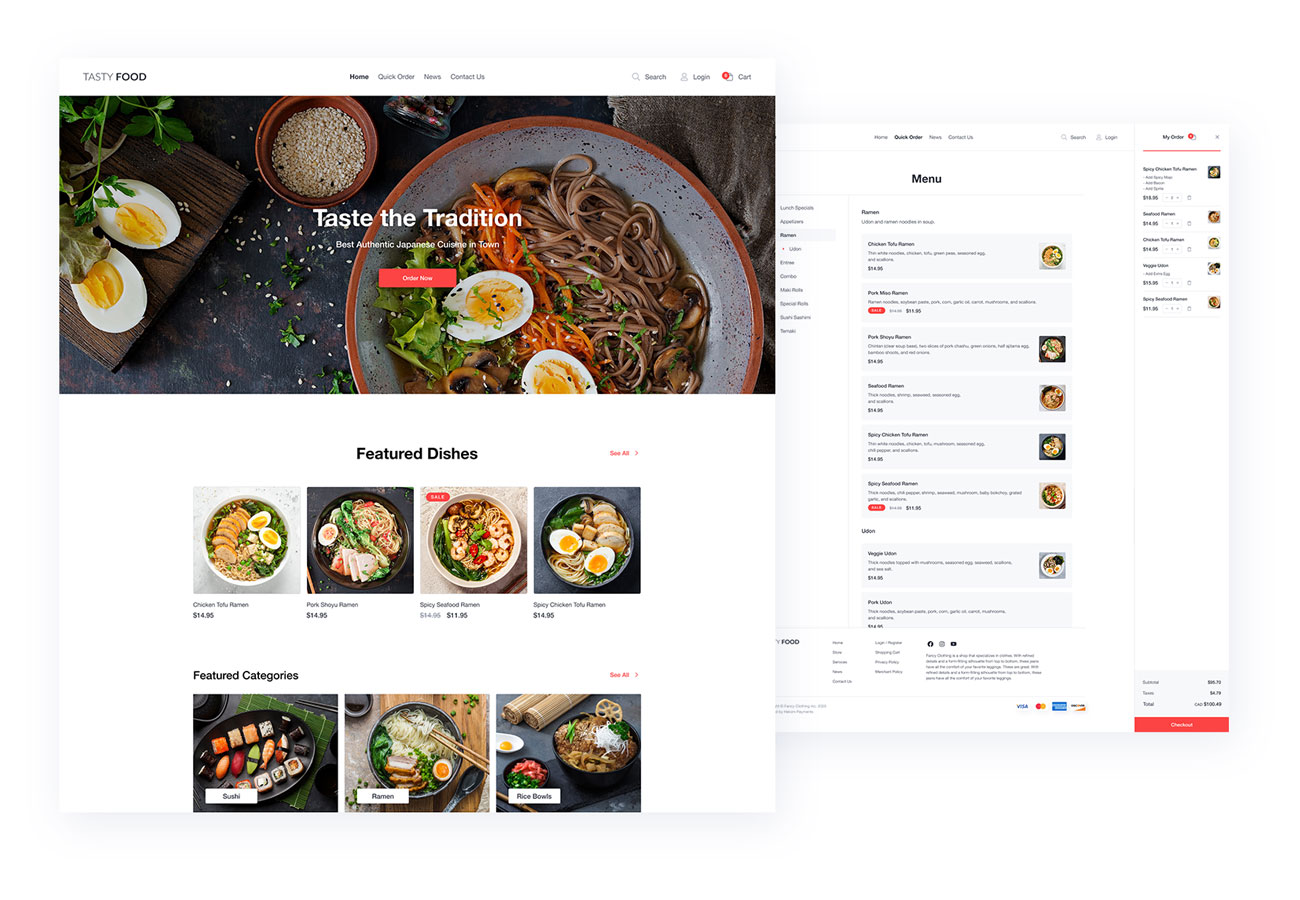 Online Food Ordering