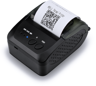 Optional lightweight thermal printer