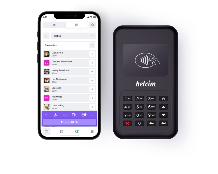 POS - smartphone