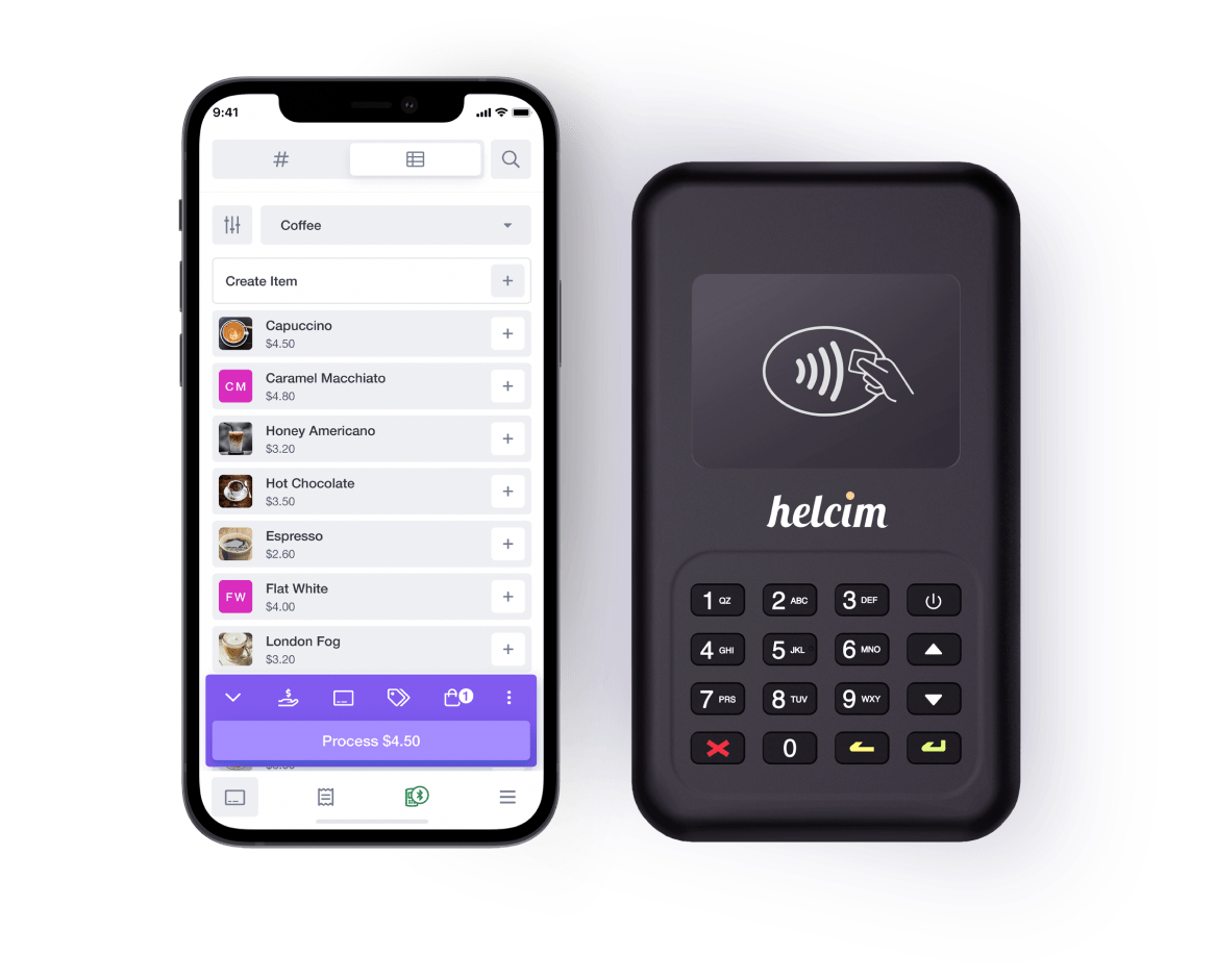 POS - smartphone