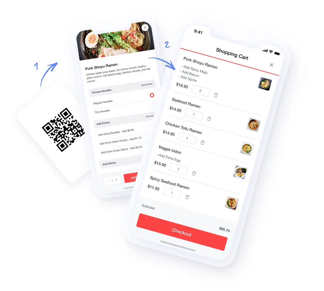 Create Your Online Self-Ordering with QR Codes