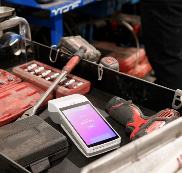 Reliable credit card processing machine for home service businesses