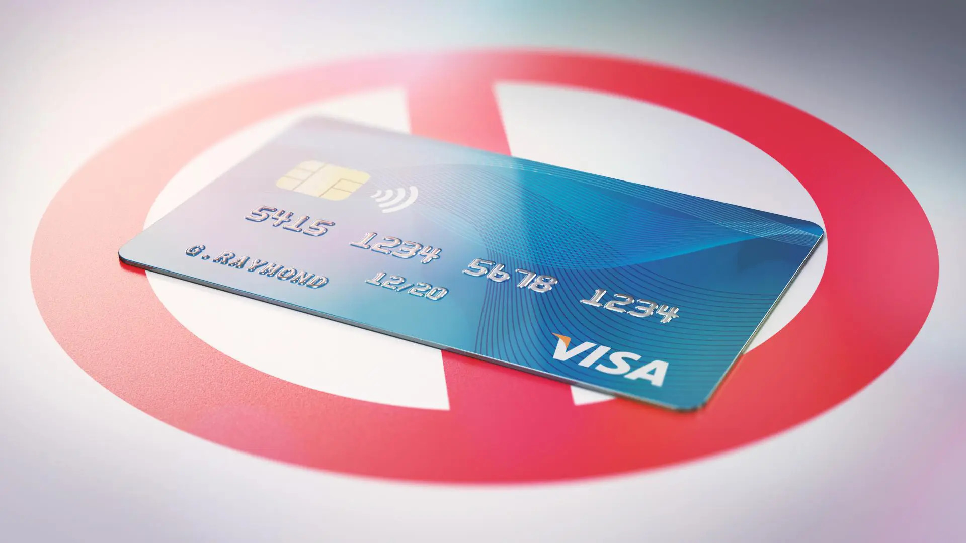 Credit Card Crossed Out