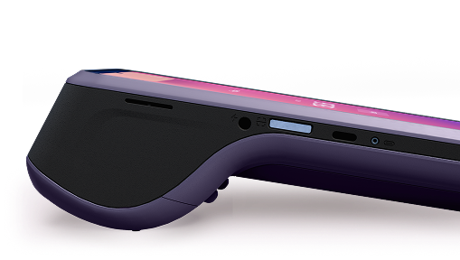 Helcim smart terminal sideview