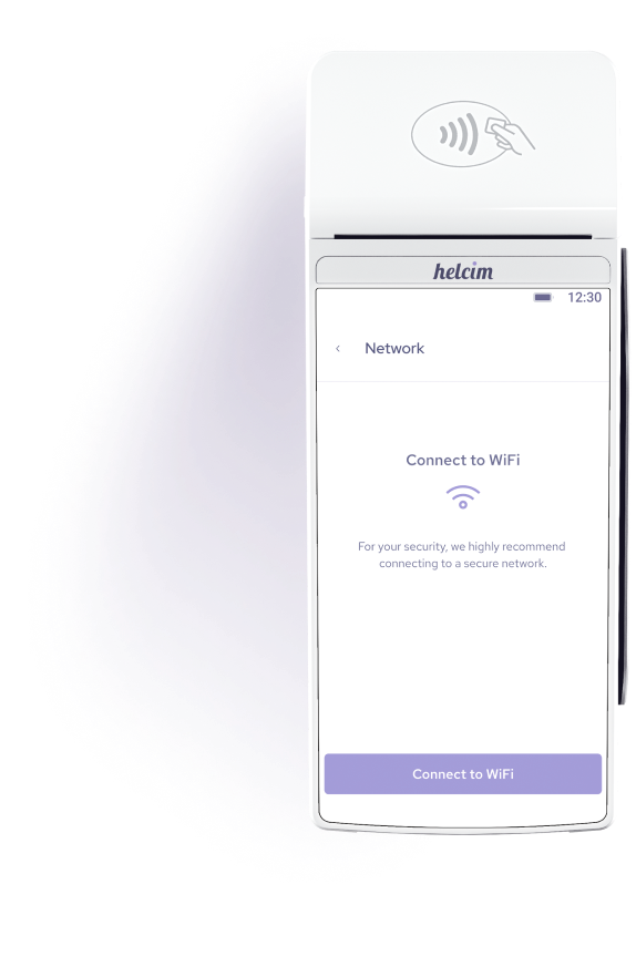 Helcim smart terminal interface