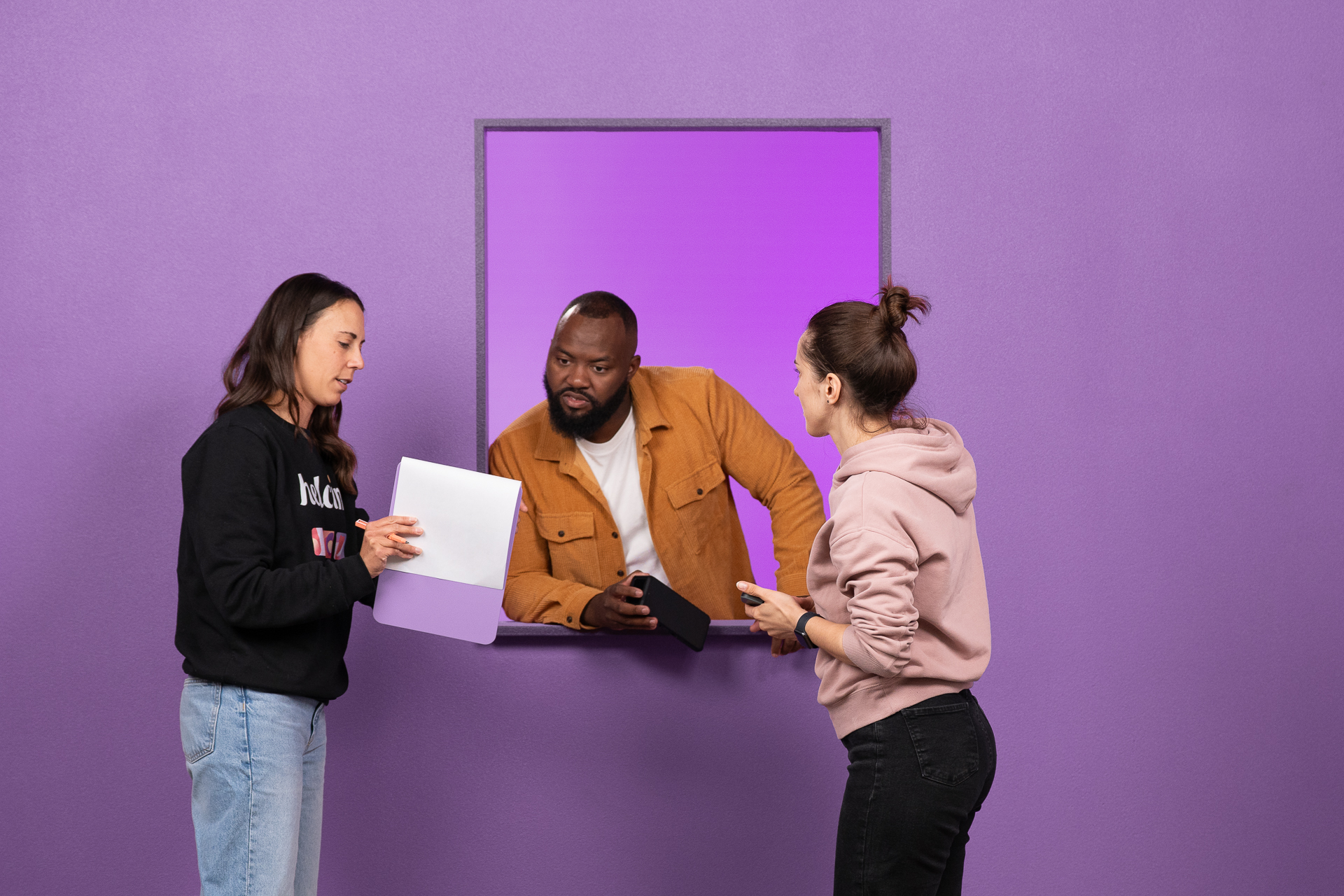 Helcim Calgary campaign behind the scene image 1