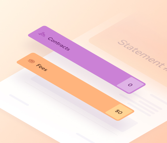 Zero hidden fees, no contracts image